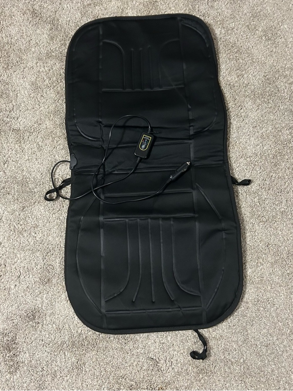 3/$10 Universal Heated Car Seat Cushion Protector - Black
